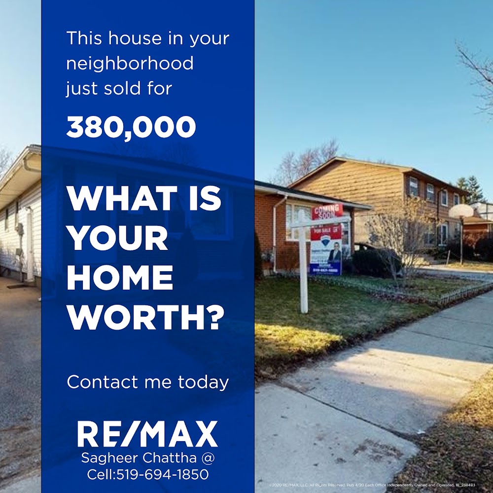 Sagheer Chattha I London Ontario Realtor